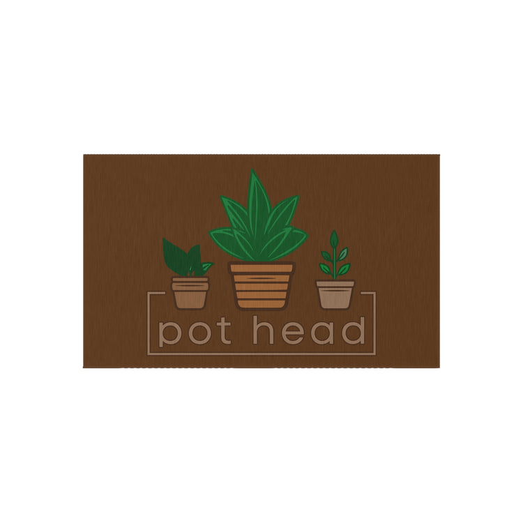 Pot Head Outdoor Rug - Fandom-Made