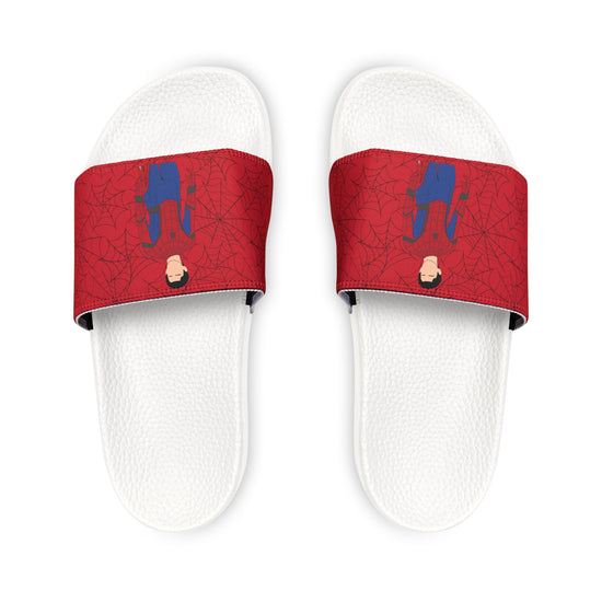 Spider-Man All-Over Print Youth Removable-Strap Sandals - Fandom-Made