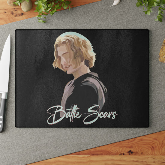 Battle Scars Cutting Board - Fandom-Made