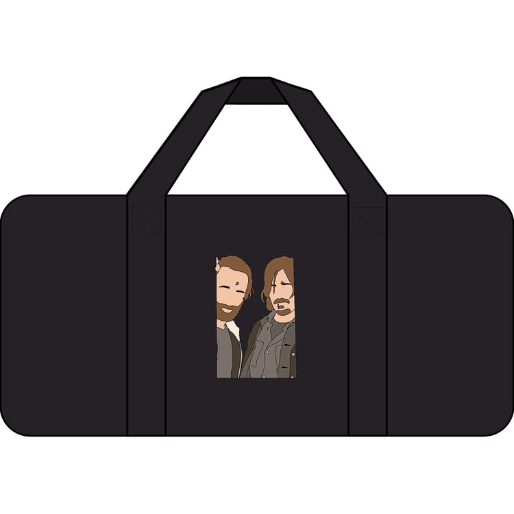 Rick and Daryl Tripper Duffel Bag - Fandom-Made
