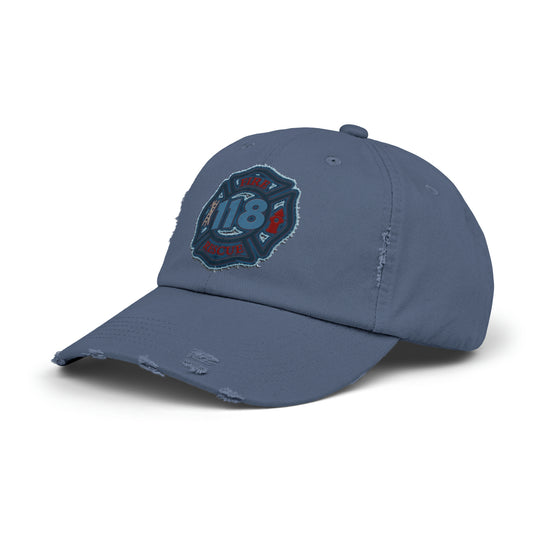 118 Squad Distressed Cap - Fandom-Made