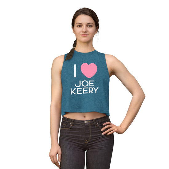 I Love Joe Keery Women's Crop Top - Fandom-Made