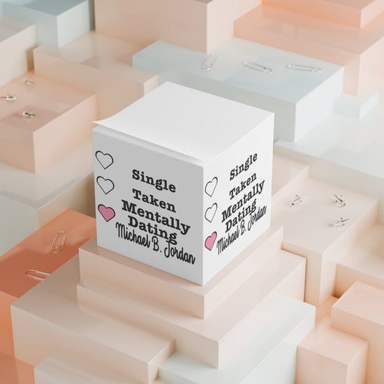 Mentally Dating Michael B. Jordan Note Cube - Fandom-Made