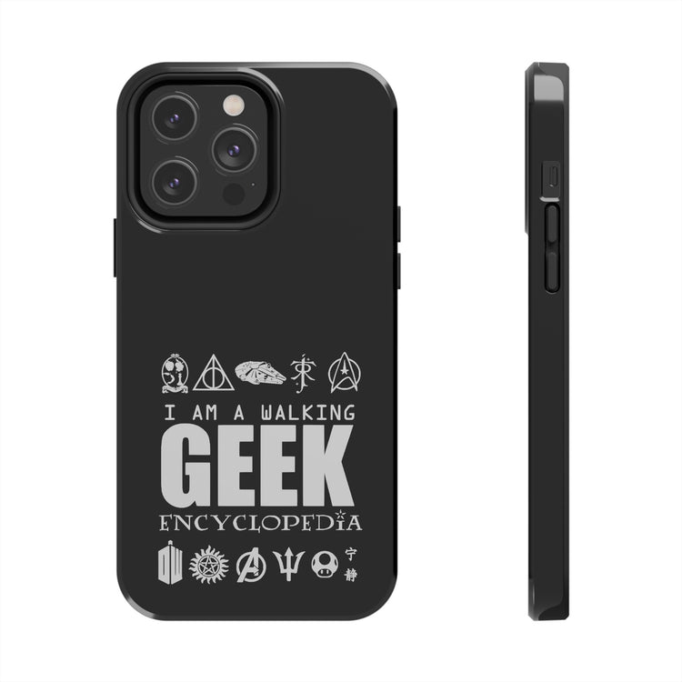 Geekdom Encyclopedia Phone Cases