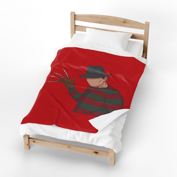 He's Waiting For You Velveteen Plush Blanket