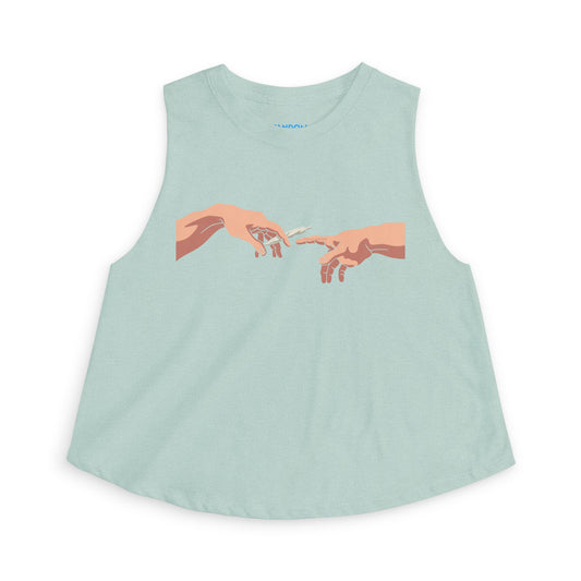 Pass It Women's Crop Top - Fandom-Made