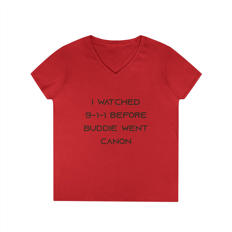 9-1-1 Canon V-Neck Tee