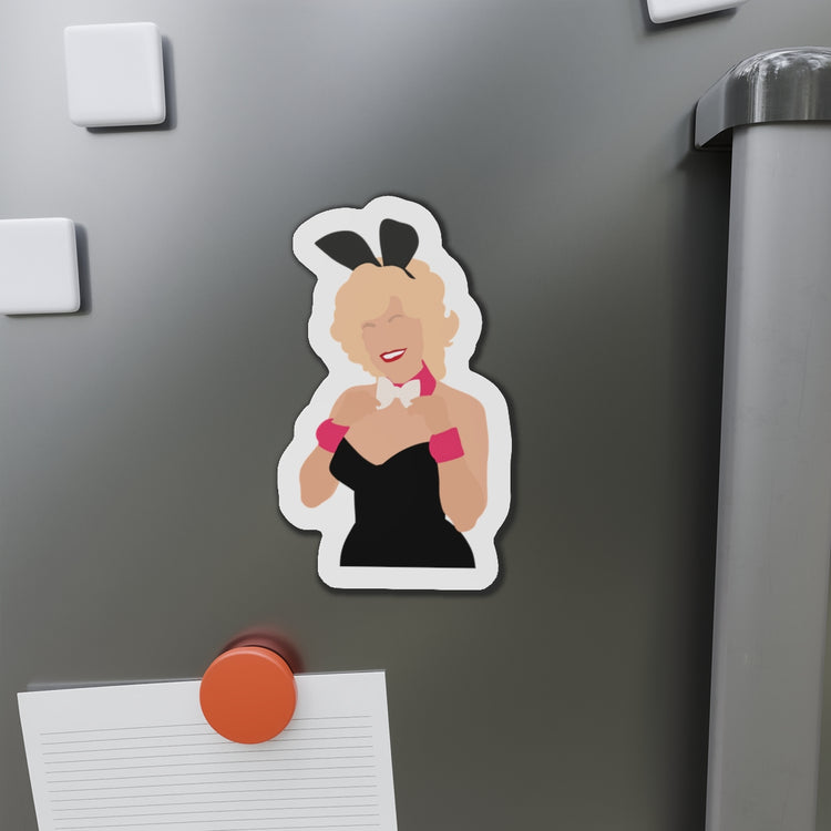 Dolly Bunny Die-Cut Magnet - Fandom-Made