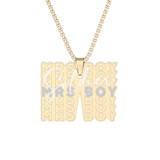 Mrs. Soldier Boy Pendant - Fandom-Made