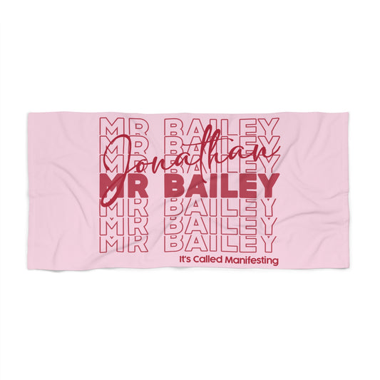 Mr. Bailey Beach Towel