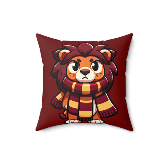 Gryffindor Mascot Square Pillow - Fandom-Made