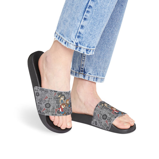 Supernatural Trio Women's Slides - Fandom-Made