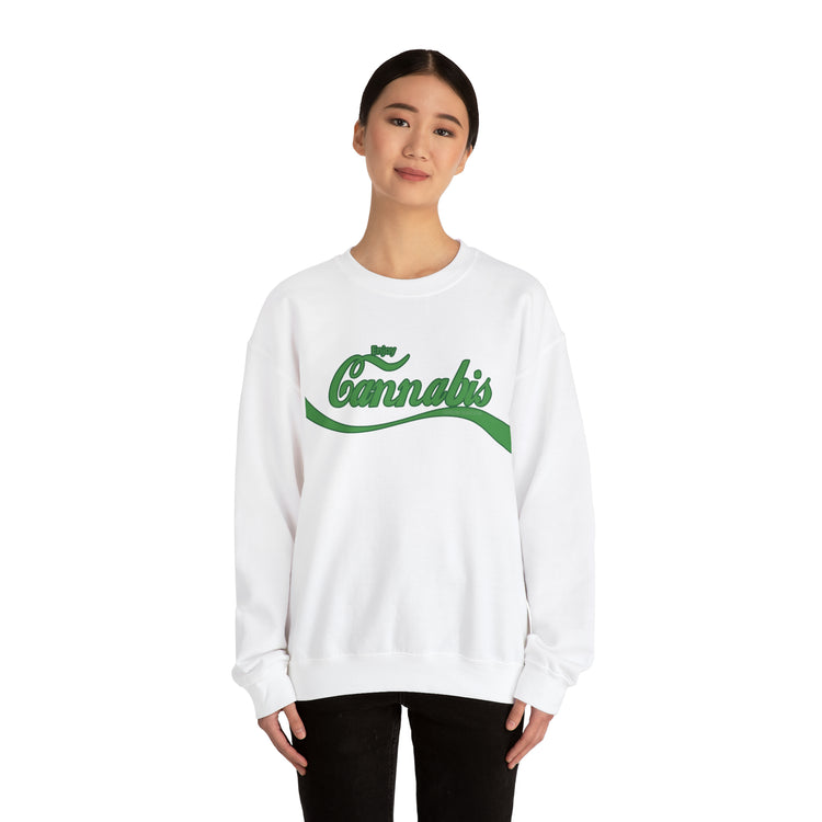 Enjoy Cannabis Crewneck Sweatshirt - Fandom-Made