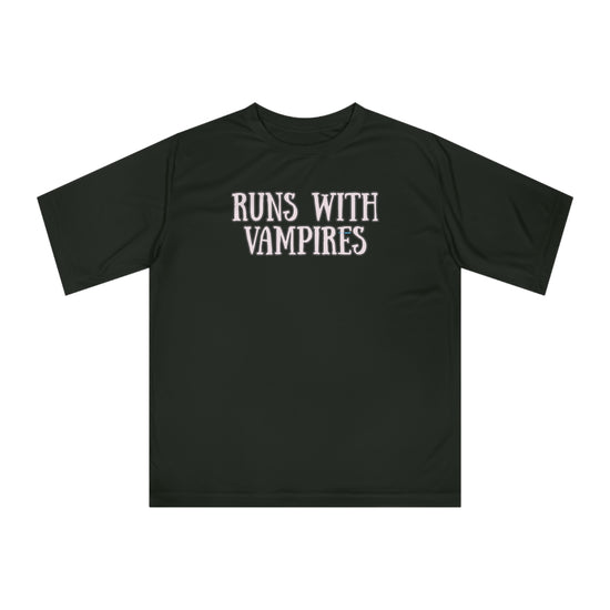 Runs With Vampires Performance T-shirt - Fandom-Made