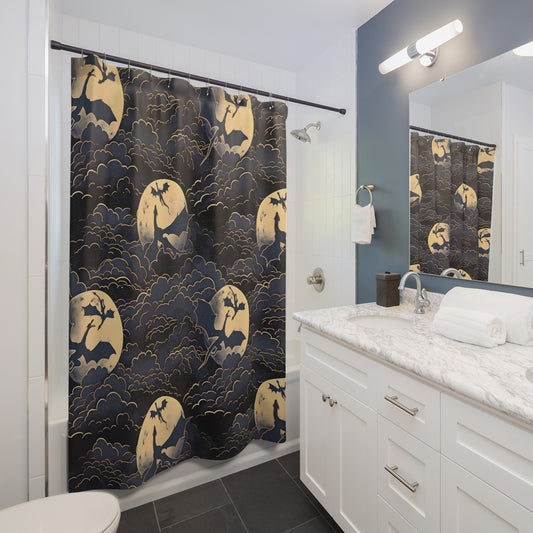 Dragons Shower Curtains - Fandom-Made