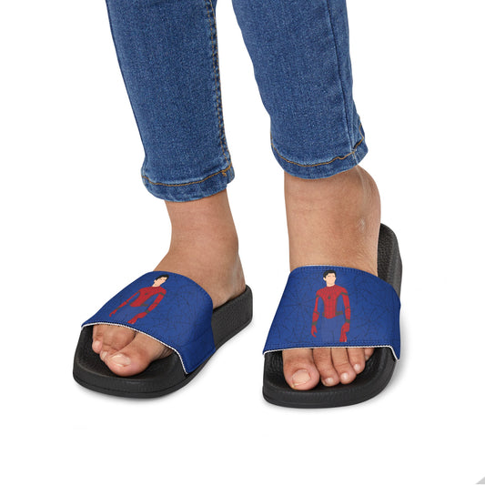 Spider-Man All-Over Print Youth Removable-Strap Sandals