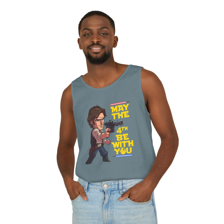 May The 4th Be With You Han Solo Tank Top