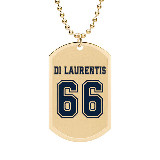Di Laurentis 66 Dog Tag with Chain
