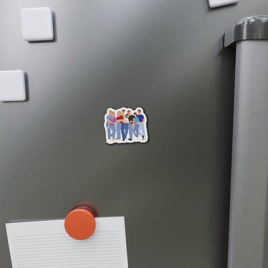 90210 Group Die-Cut Magnet - Fandom-Made