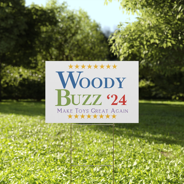 Woody & Buzz '24 Yard Sign