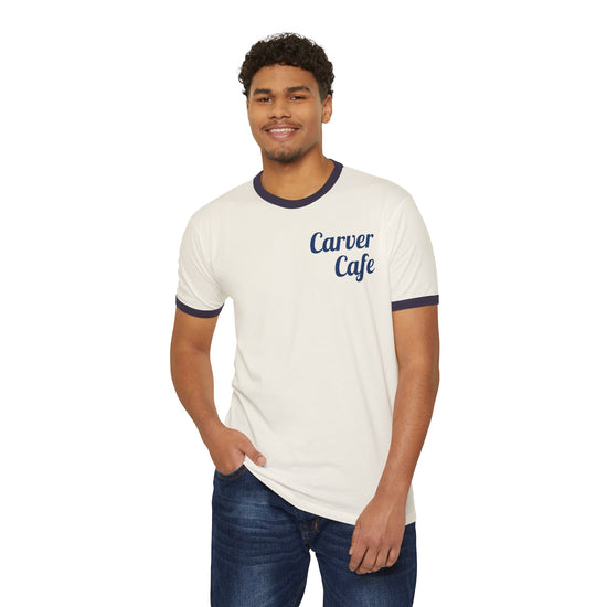 Carver Cafe Ringer T-Shirt - Fandom-Made