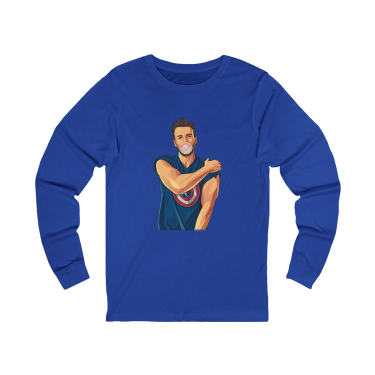 Chris Evans Unisex Long Sleeve Tee