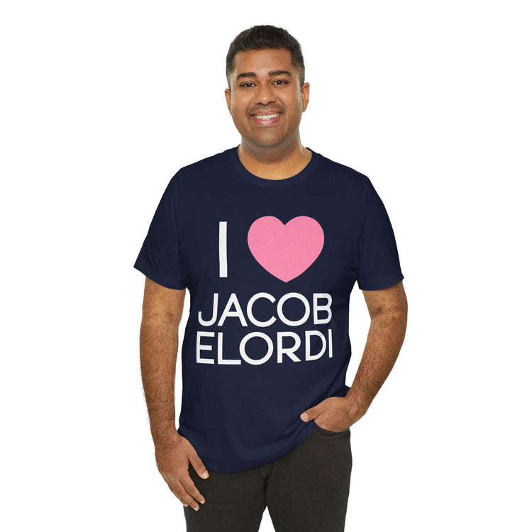 I Love Jacob Elordi Unisex T-Shirt - Fandom-Made