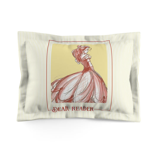 Dear Reader Pillow Sham