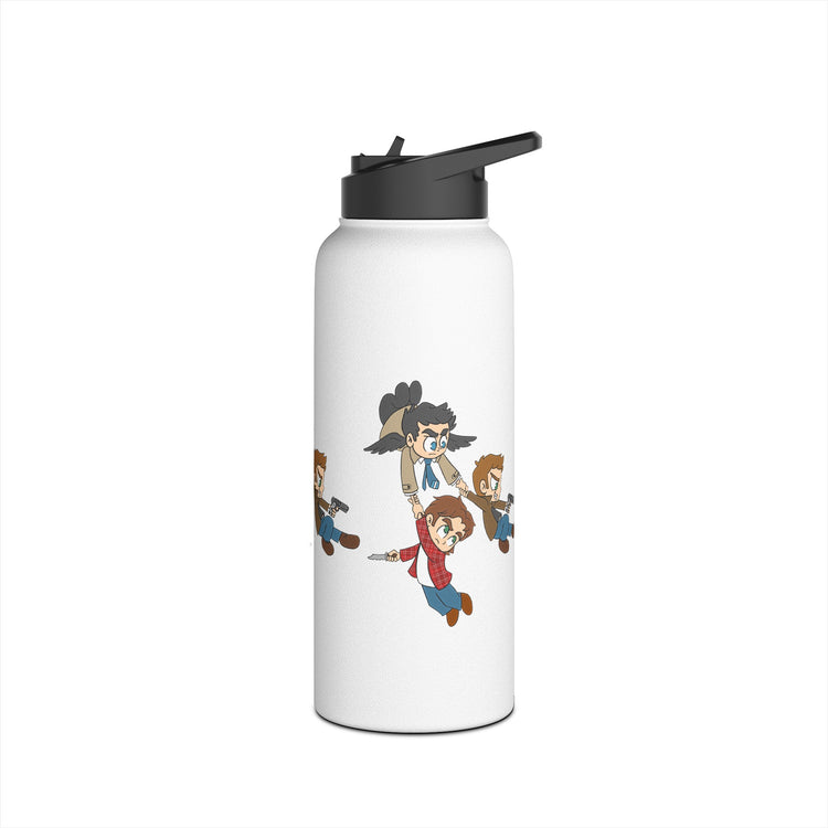 Supernatural Trio Stainless Steel Water Bottle - Fandom-Made