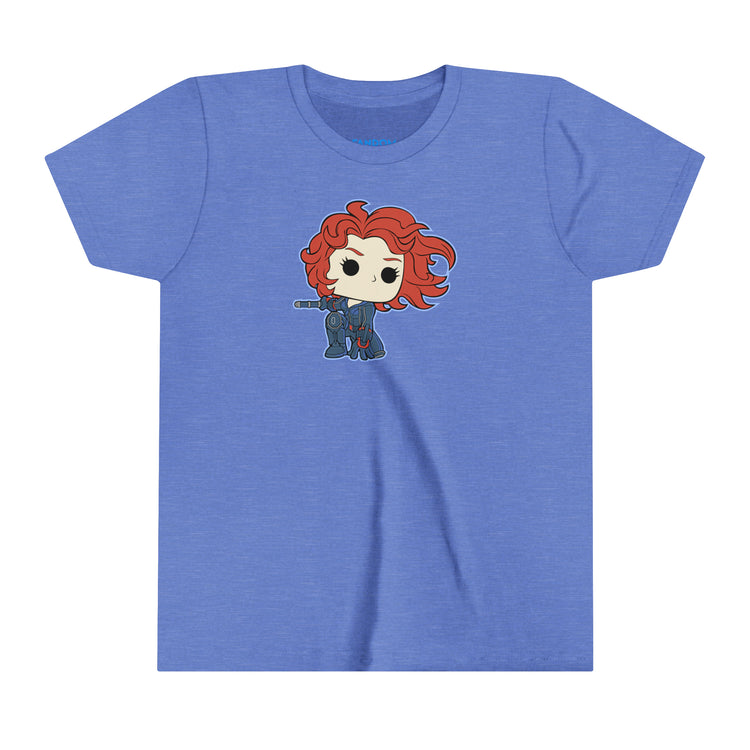 Black Widow Youth Tee - Fandom-Made