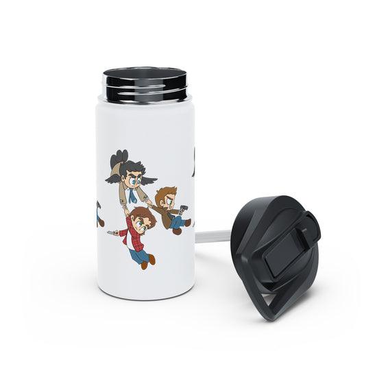 Supernatural Trio Stainless Steel Water Bottle - Fandom-Made