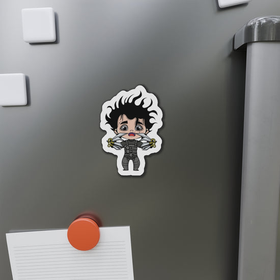 Scissors For Hands Die-Cut Magnet - Fandom-Made