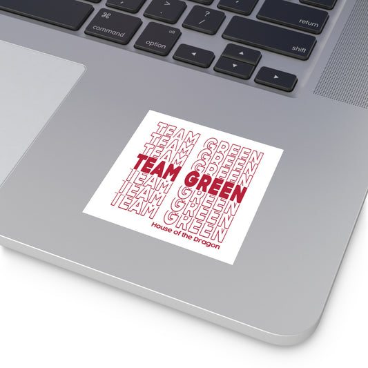 Team Green Square Sticker - Fandom-Made