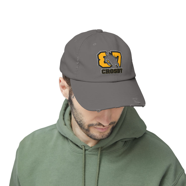Crosby Distressed Cap - Fandom-Made