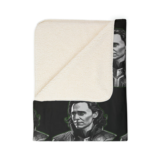 Burdened With Glorious Purpose Fleece Sherpa Blanket - Fandom-Made