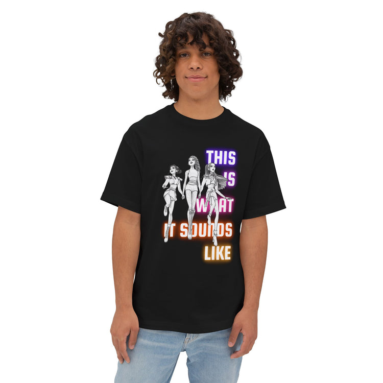 Sounds Like Unisex Oversized Boxy Tee