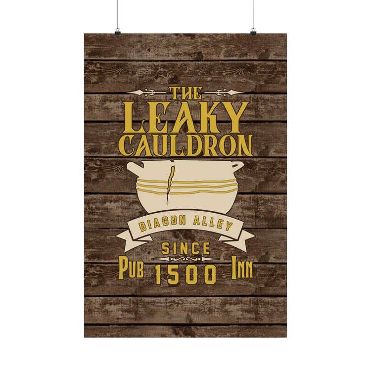 The Leaky Cauldron Poster