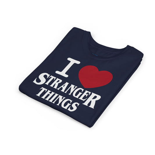I Love Stranger Things Youth Tee - Fandom-Made