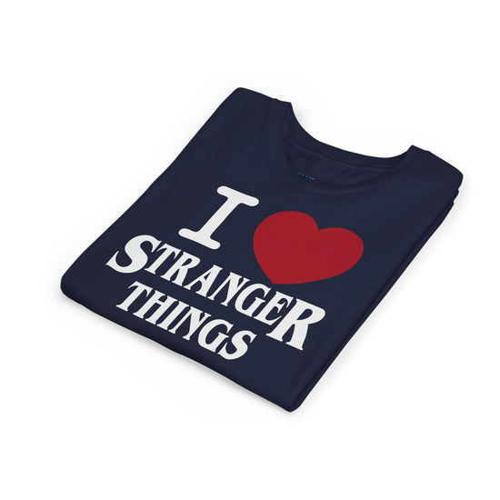 I Love Stranger Things Youth Tee - Fandom-Made