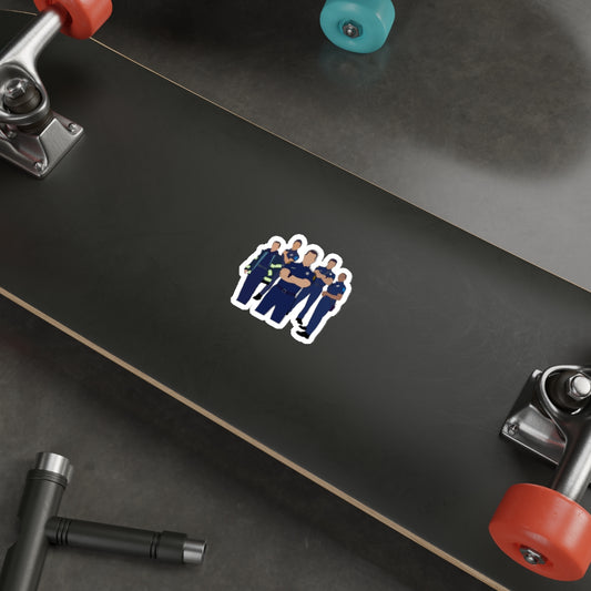9-1-1 Group Die-Cut Sticker - Fandom-Made