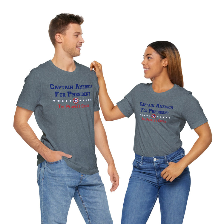 Captain America For President T-Shirt