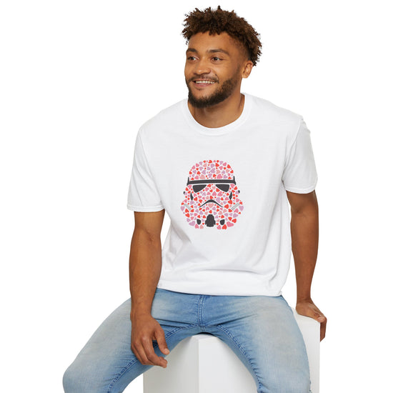 Storm Troopers Love Too Unisex Softstyle T-Shirt - Fandom-Made