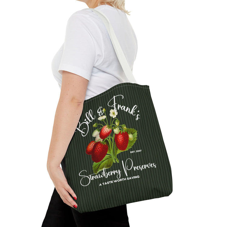 Bill & Frank's Strawberry Preserves Tote Bag - Fandom-Made