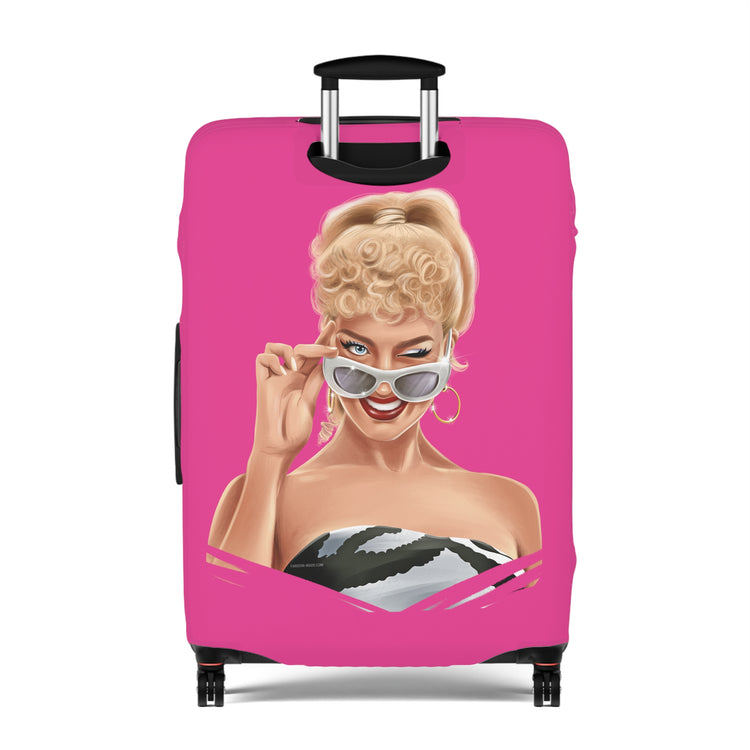 Barbie Luggage Cover - Fandom-Made