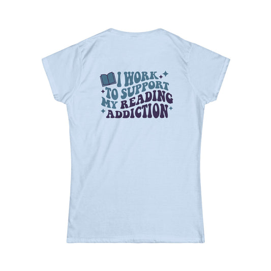 Reading Addict Women's Fit T-Shirt