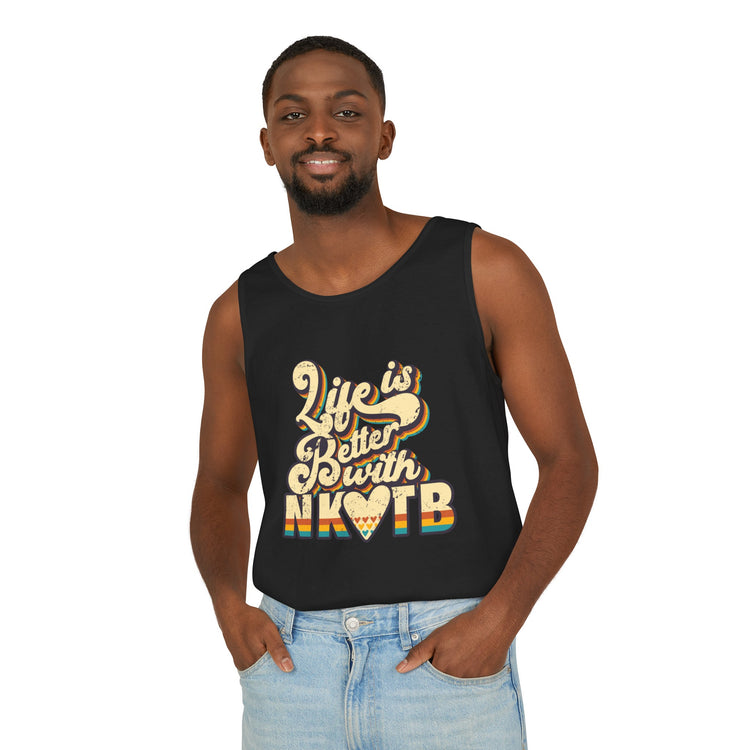 Life Is Better With NKOTB Unisex Tank Top