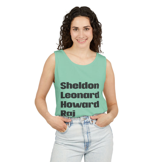Big Bang Names Tank Top - Fandom-Made