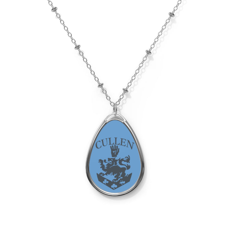 Cullen Crest Oval Necklace