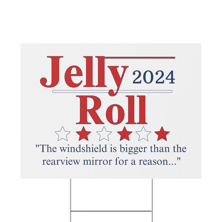 Jelly Roll 2024 Plastic Yard Sign - Fandom-Made