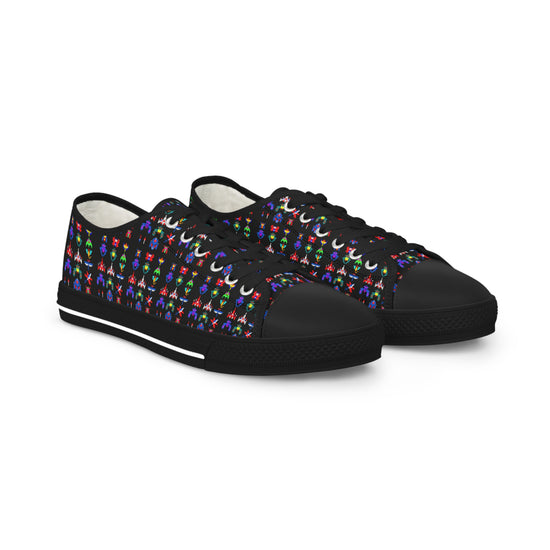 Galaga Men's Low Top Sneakers - Fandom-Made